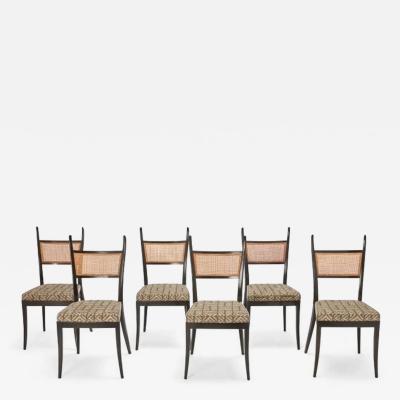 Harvey Probber Set of Six Gazelle Dining Chairs by Harvey Probber USA 1960s