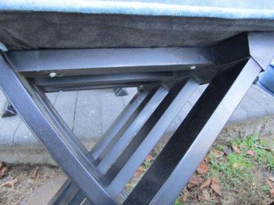 Harvey Probber Set of Six Harvey Probber Ebonized X Base Dining Chairs Mid Century Modern