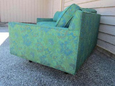 Harvey Probber Stunning 2 Piece Harvey Probber Sectional Sofa Mid century