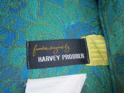 Harvey Probber Stunning 2 Piece Harvey Probber Sectional Sofa Mid century