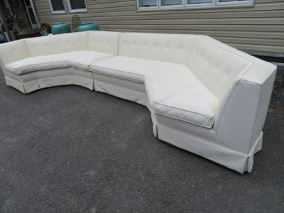 Harvey Probber Stunning Harvey Probber attr 2 Piece Octagon sectional Sofa Mid Century Modern
