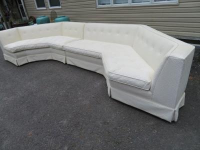 Harvey Probber Stunning Harvey Probber attr 2 Piece Octagon sectional Sofa Mid Century Modern