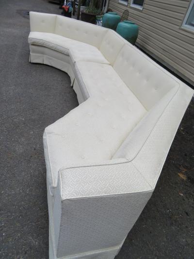 Harvey Probber Stunning Harvey Probber attr 2 Piece Octagon sectional Sofa Mid Century Modern