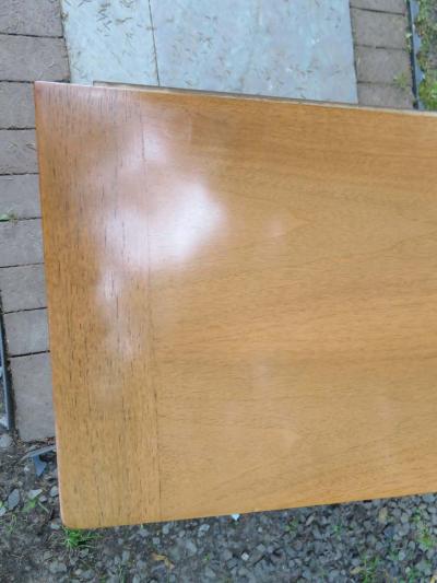Harvey Probber Stylish Slim Harvey Probber Style Midcentury Trefoil Design Console Cabinet