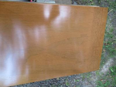 Harvey Probber Stylish Slim Harvey Probber Style Midcentury Trefoil Design Console Cabinet