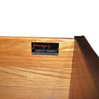 Harvey Probber Vintage Rosewood Mahogany Harvey Probber Credenza