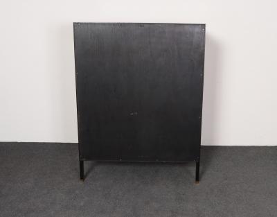 Harvey Probber Vintage Six Drawer Rosewood and Mahogany Highboy Chest Dresser by Harvey Probber