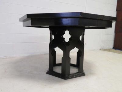 Harvey Probber Wonderful Harvey Probber Style Cathedral Base Dining Table Mid Century Modern