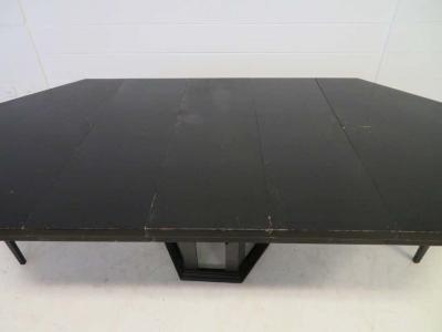 Harvey Probber Wonderful Harvey Probber Style Cathedral Base Dining Table Mid Century Modern