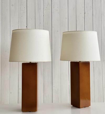 Hasle Keramik pair of table lamps 1960s