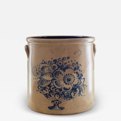 Haxstun Ottman Co large 6 gallon crock produced 1867 1872