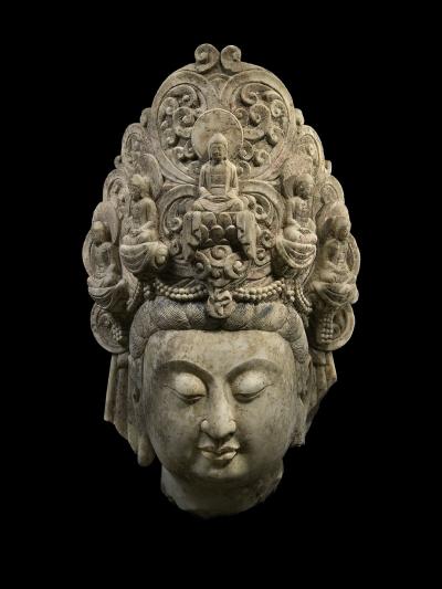 Head of Bodhisattva Maitreya Song Dynasty