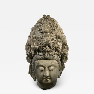 Head of Bodhisattva Maitreya Song Dynasty