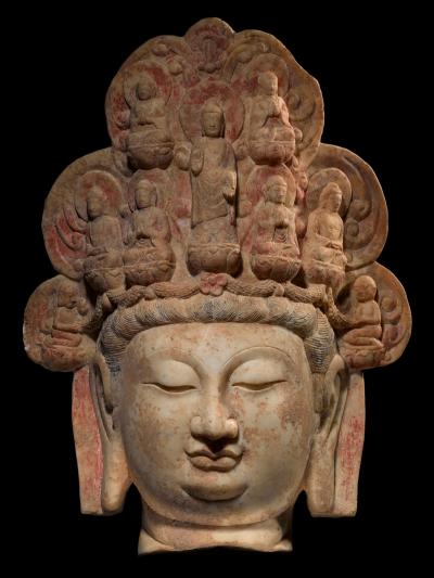 Head of Bodhisattva Maitreya Song Dynasty
