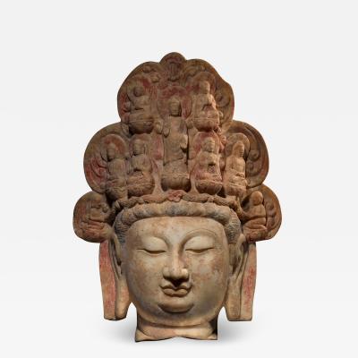 Head of Bodhisattva Maitreya Song Dynasty