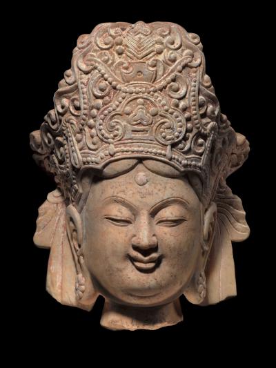 Head of Bodhisattva Maitreya Song Dynasty