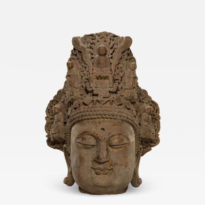 Head of Bodhisattva Maitreya Song Dynasty