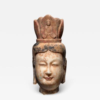 Head of Bodhisattva Northern Qi Period