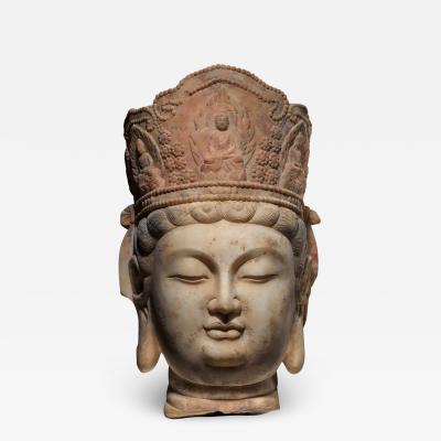 Head of Bodhisattva Song Dynasty