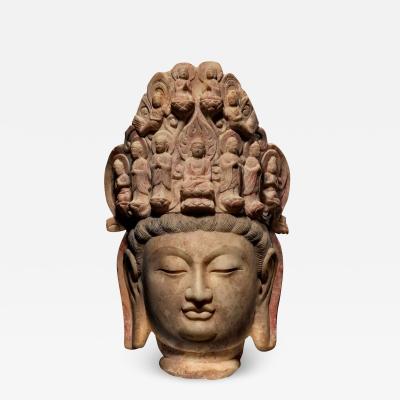 Head of Bodhisattva Song Dynasty