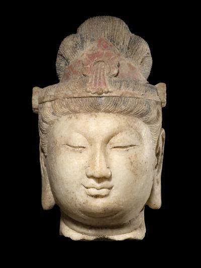Head of Bodhisattva Tang Dynasty