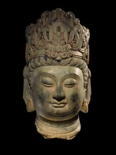 Head of Bodhisattva Tang Dynasty