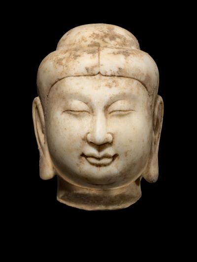 Head of Buddha Tang Dynasty