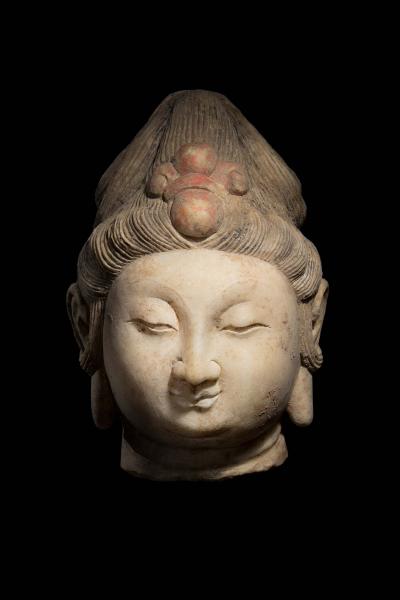 Head of Buddha Tang Dynasty