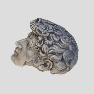 Head of David fiberglass sculpture