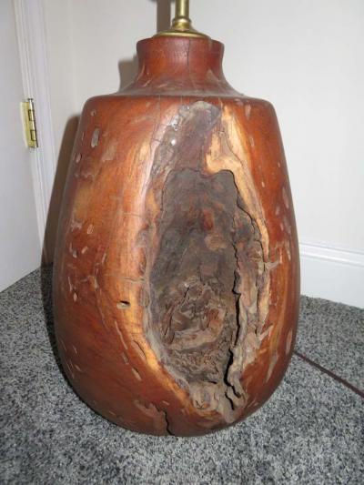 Heavy Large Organic Modern Manzanita Tree Root Lamp