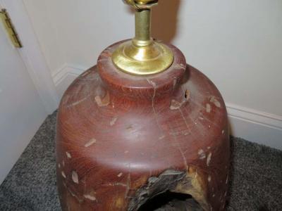 Heavy Large Organic Modern Manzanita Tree Root Lamp