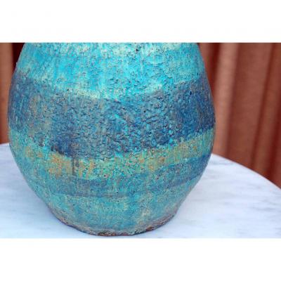 Heavy Terra Cotta Folk Art Sculpture