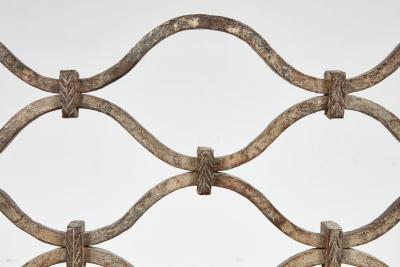 Heavy Wrought Iron Medieval Fireplace Guard