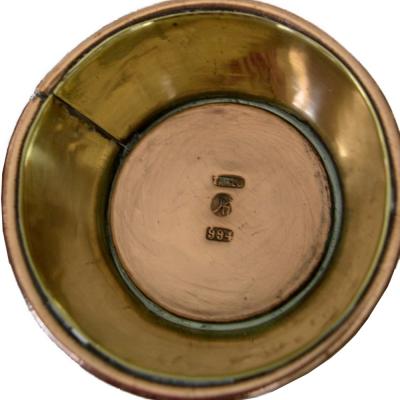 Hector Aguilar Large Handmade Copper Brass Pitcher 6 Cups by Hector Aguilar