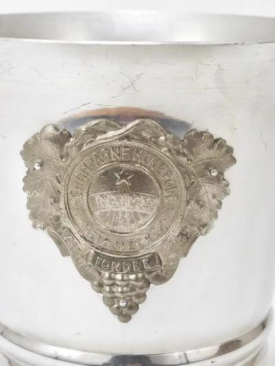 Heidsieck Co Art Deco Champagne Ice Bucket Bottle Cooler 1940s Paris