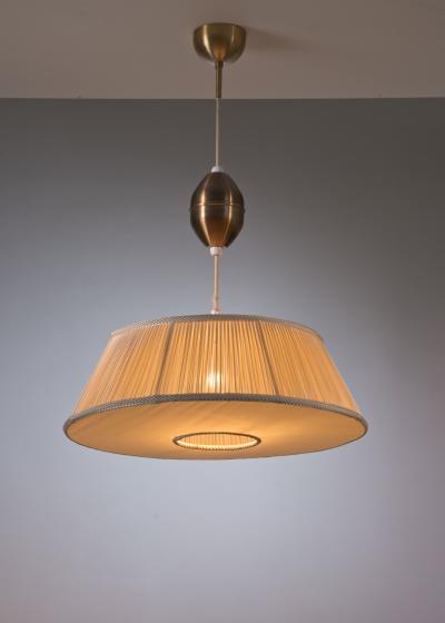 Height adjustable fabric pendant Sweden