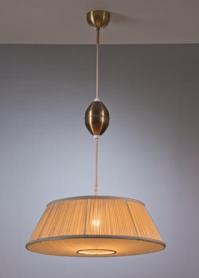 Height adjustable fabric pendant Sweden