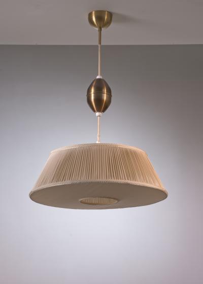 Height adjustable fabric pendant Sweden