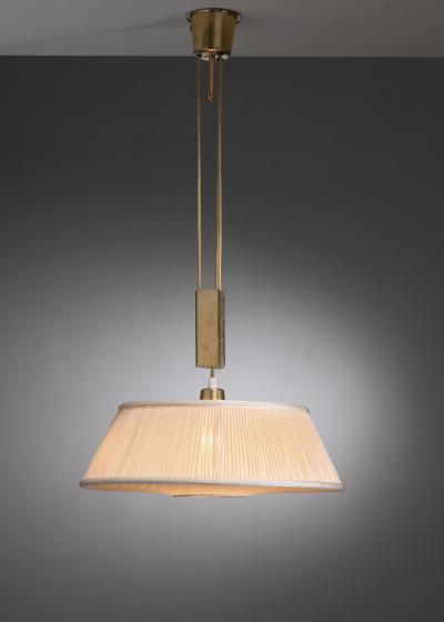 Height adjustable pendant