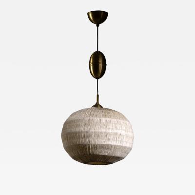 Height adjustable pendant lamp