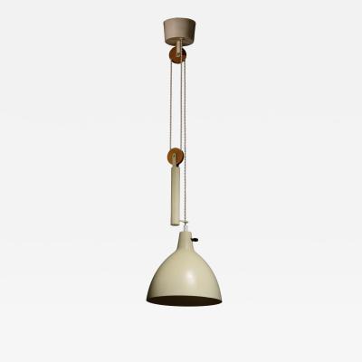 Height adjustable pendant lamp
