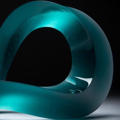Heike Brachlow Halcyon contemporary glass sculpture by Heike Brachlow