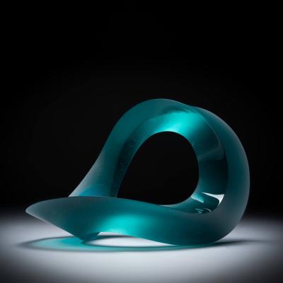 Heike Brachlow Halcyon contemporary glass sculpture by Heike Brachlow