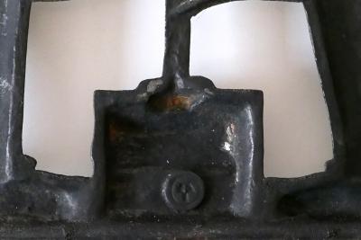 Heinrich Moshage Cast Iron Art Deco Wall Relief Unsere Arbeit by Heinrich Moshage 1929 Germany