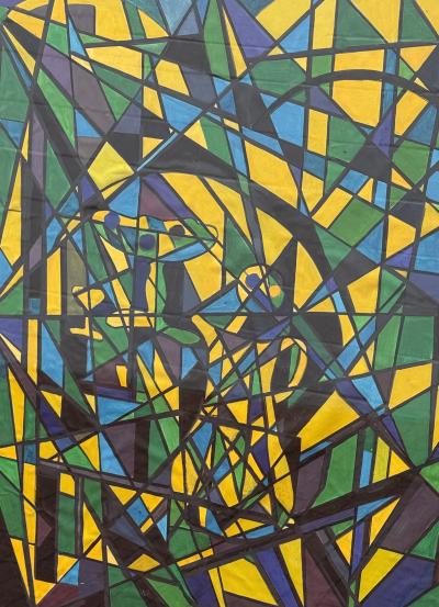 Helen Gerardia Untitled Abstract 