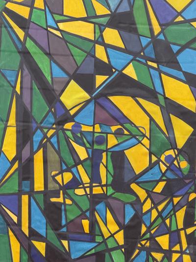 Helen Gerardia Untitled Abstract 
