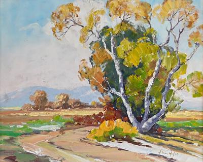 Helen Hafer California Scenic Landscape by Helen Hafer Framed