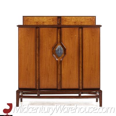 Helen Hobey Baker Mid Century Walnut Highboy Dresser