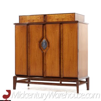 Helen Hobey Baker Mid Century Walnut Highboy Dresser
