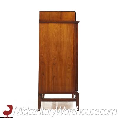 Helen Hobey Baker Mid Century Walnut Highboy Dresser